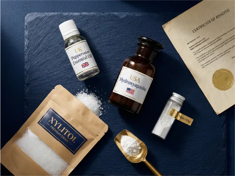UK and USA sourced premium ingredients